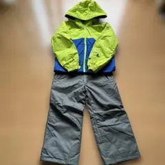 子ども用スキーウェア イエロー/ブルー