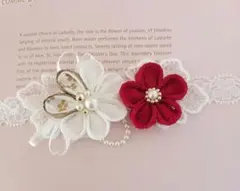 ひな祭り♡初節句♡ベビーヘアーバンド　髪飾り　袴　100日祝い