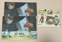 銀魂展 1番くじ Ｇ賞キャンパスボード神威＆神楽　I賞ステッカー 神楽