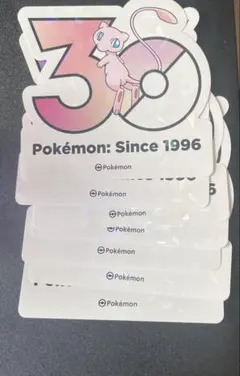 ポケモン 韓国限定 30周年記念 ミュウ ステッカー - メルカリ