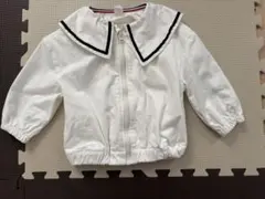 バースデーCottoli セーラー襟 ジップアップジャケット