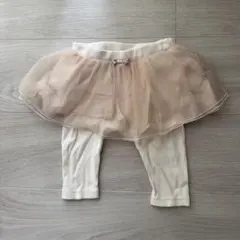 プティマイン　チュールスカート付きレギンス　【70】