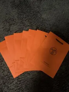 エルメス　中　袋　7枚　オレンジ