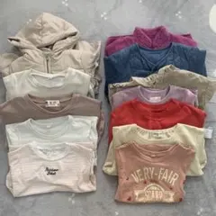 【まとめ売り】子ども服 12点セット 95~100cm 冬物 長袖＆アウター