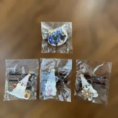 2025Xmas限定グッズディズニーリルリンリンミッキーバッジセット4個新品