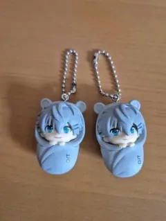 カラフルピーチおくるみますこっとチャーム　ヒロ2個