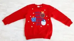 新品未使用　ミキハウス　ホットビスケッツ　トレーナー