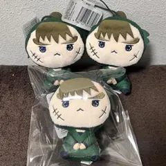 忍たま乱太郎 もちぴこマスコット 第二弾 中在家長次　3個セット
