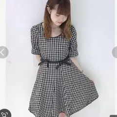 evelyn ギンガムチェック 半袖 ミニワンピース | Mercari