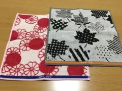 タオルハンカチ２枚