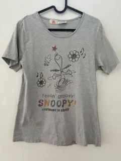 KRIFF MAYER スヌーピー 半袖Tシャツ グレーのサムネイル
