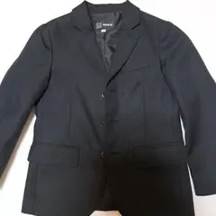 ダークグレー ストライプ ブレザー 120cm