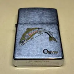 zippo 1984年 ORBIS オービス フライフイッシング Orvis Orval Logo Engraved Zippo Lighter Standard Model #250 '84