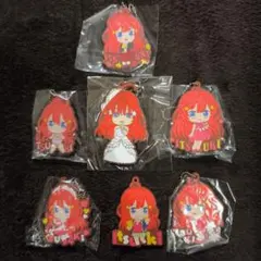 五等分の花嫁 中野五月ラバーストラップ 7個セット