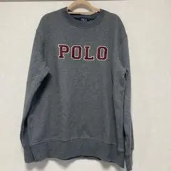 お値下げ！　POLO グレー スウェット Mサイズ