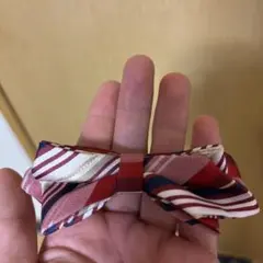 COMME CA ISM ストライプリボン