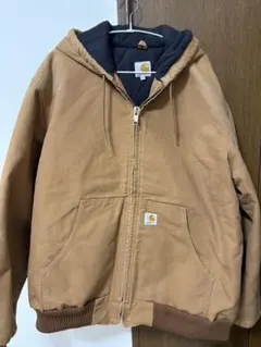 Carhartt フード付きブラウンジャケット