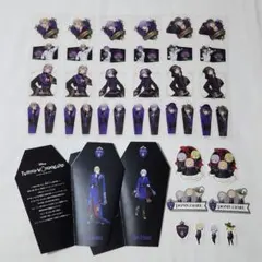 ポムフィオーレ寮 ステッカー 寮服 制服 式典服 実験着 ツイステ