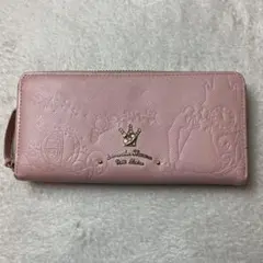 サマンサティアラ プチチョイス ディズニー シンデレラ 長財布 ピンクのサムネイル