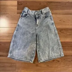 GU デニムハーフパンツ ジョーツ S (140)
