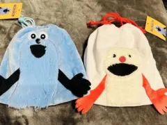 パペットスンスン コラボ ふわふわ巾着 ノンノン スンスン　サンキューマート