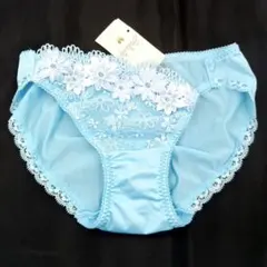 ワコール サルート 花柄刺繍 レース ショーツ PTJ761 Mサイズ　SX