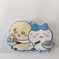 【美品】ちいかわ ラーメン豚 ラバーキーホルダー ラッコ ハチワレ 郎