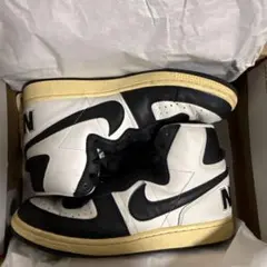 NIKE ターミネーターハイカットスニーカー ホワイト/ブラック