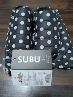SUBU ドット サンダル 22-23.5cm スブ スリッポン 収納袋