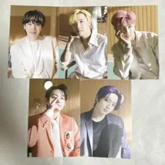 BTS Memories 2021 ポストカード 5枚 V ジョングク