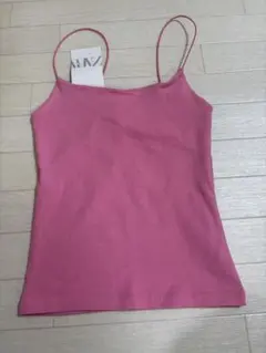 ZARA ピンク キャミソール Mサイズ