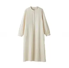 無印良品　二重ガーゼワンピース