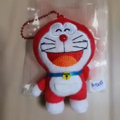 新品　タグなし　ドラえもん 赤いドラえもん マスコット ぬいぐるみ　ひみつの道具