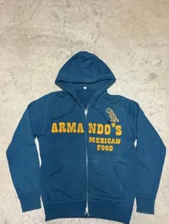 ARMANDO'S パーカー (ダブルジップ)