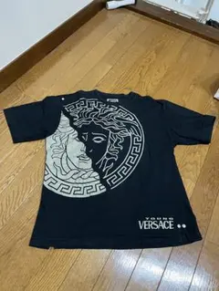 VERSACE ブラック Tシャツ 16サイズ