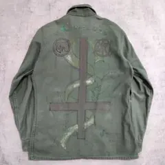 ビンテージ 米軍実物 us.army ユーティリティシャツ ミリタリージャケット