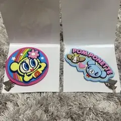 ナルミヤキャラクターズラバークリップ　ハナちゃん ・ミントくん＆クー