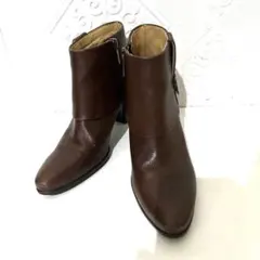 トラサルディ ショートブーツ ブラウン 21.5cm