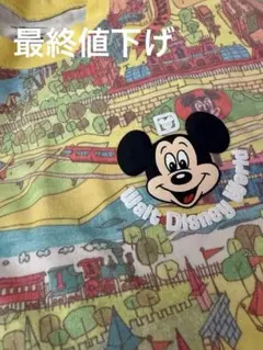 【美品】スピリットジャージ ディズニーWDW50周年 L相当レトロマップ