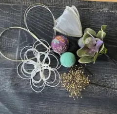 髪飾り　結婚式　成人式　卒業式　ヘアパーツ　ウェディング　袴　和装