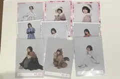 櫻坂46 2期生 藤吉夏鈴 過去生写真9枚セット