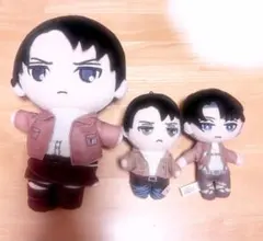 進撃の巨人 リヴァイ だっこシリーズ ぬいぐるみ - メルカリ