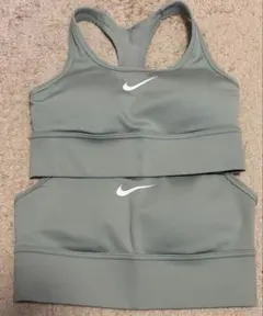 美品 NIKE スウッシュミディアムサポート スポーツブラXS　2枚セット