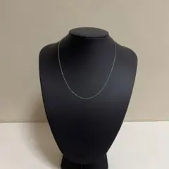 상태좋음 DEAL LTD シルバー925 カット入りチェーンネックレス