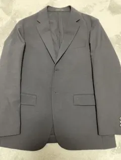 【新品】UNIQLO 感動ジャケット ウールライクネイビーM