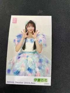 AKB48 劇場 ピンポン 11月 チェキ風生写真 伊藤百花
