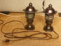 仏具 灯明対 電気灯明　電気ローソク