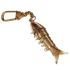 魚　キーホルダー　揺れる　レトロ　グッズ　関節可動