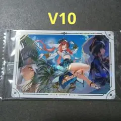 V10　原神　シールウエハース　メタルステッカー