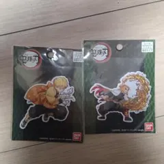 鬼滅の刃　ワッペンシール　善逸と煉獄